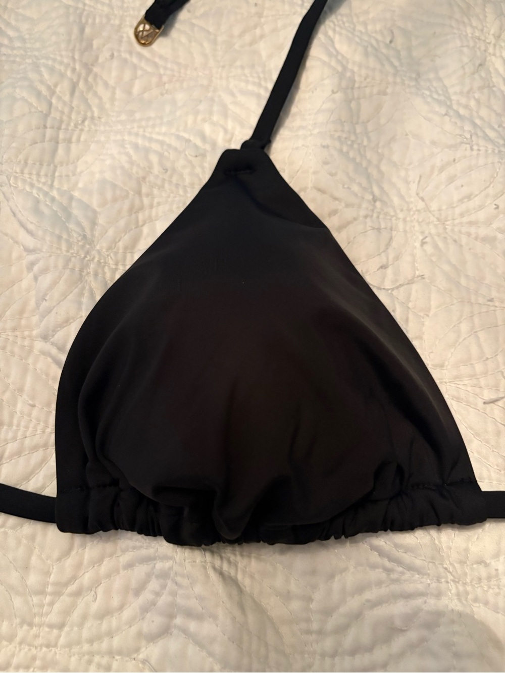 NWT Victoria’s Secret Triangle Bikini Top sz L - Picture 7 of 7